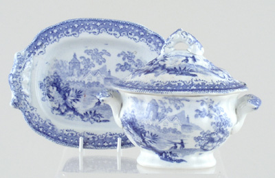 Toy Soup Tureen c1871
